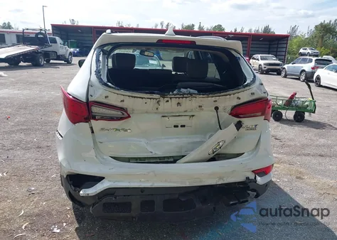 2017 Hyundai Santa Fe Sport 2.0T Ultimate from USA, damaged, VIN 5XYZW4LA0HG495694